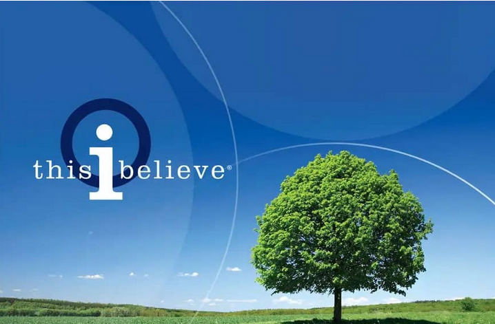 NPR's This I Believe Banner