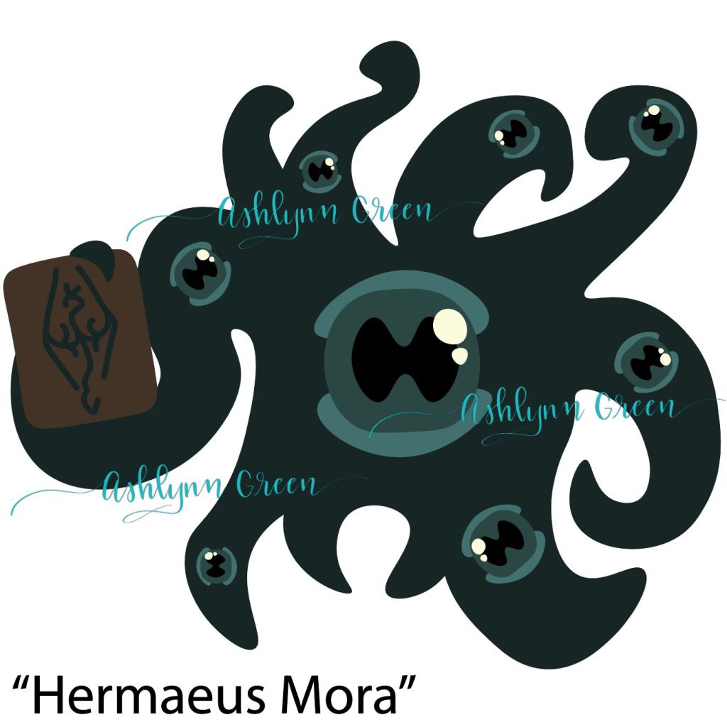 Hermaeus Mora Emote for Twitch by Ashlynn Green to celebrate the 2023 Chapter in The Elder Scrolls Online